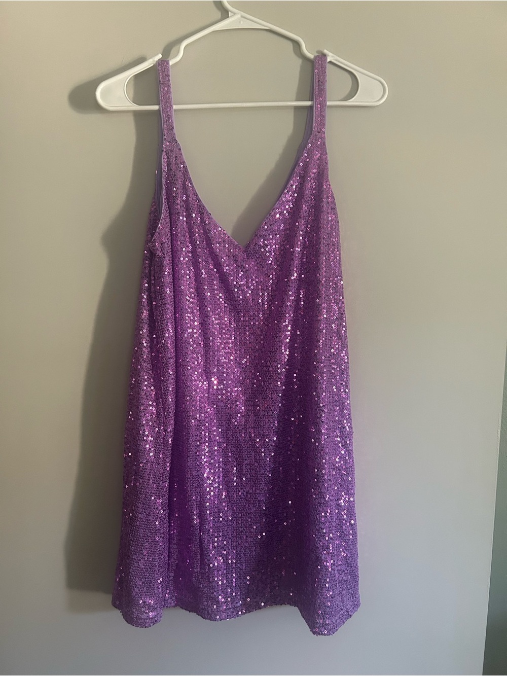 Purple oversized tank dress from SHEIN Size medium